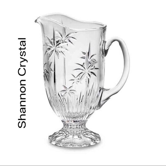 Shannon Crystal Other - NIB Shannon Palm Beach 44 oz Lead Crystal Pitcher